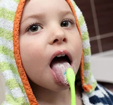 Brushing Your tongue