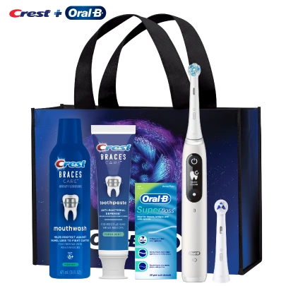 Crest + Oral-B iO Ortho Essential Electric Recharge System